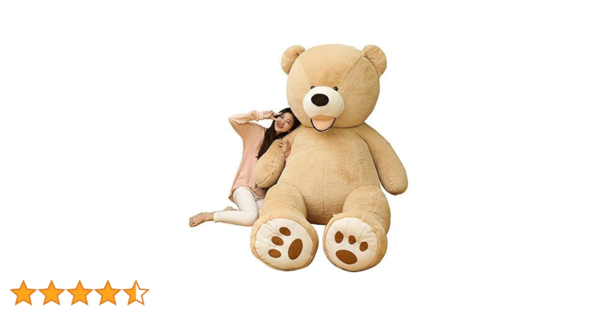 Amazon.co.jp: NOVA ぬいぐるみ 特大 くま クマ 熊 テディベア 抱き枕